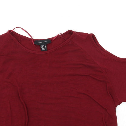 Atmosphere Womens Red   Basic T-Shirt Size 6