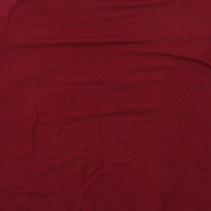 Atmosphere Womens Red   Basic T-Shirt Size 6