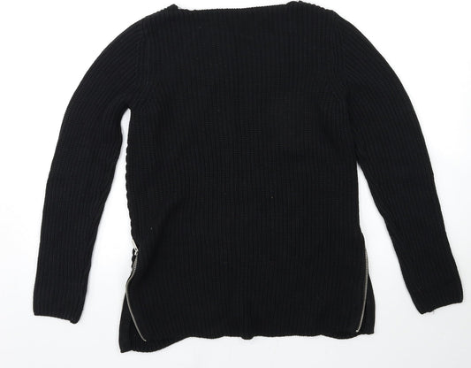 NEXT Womens Black   Pullover Jumper Size 8