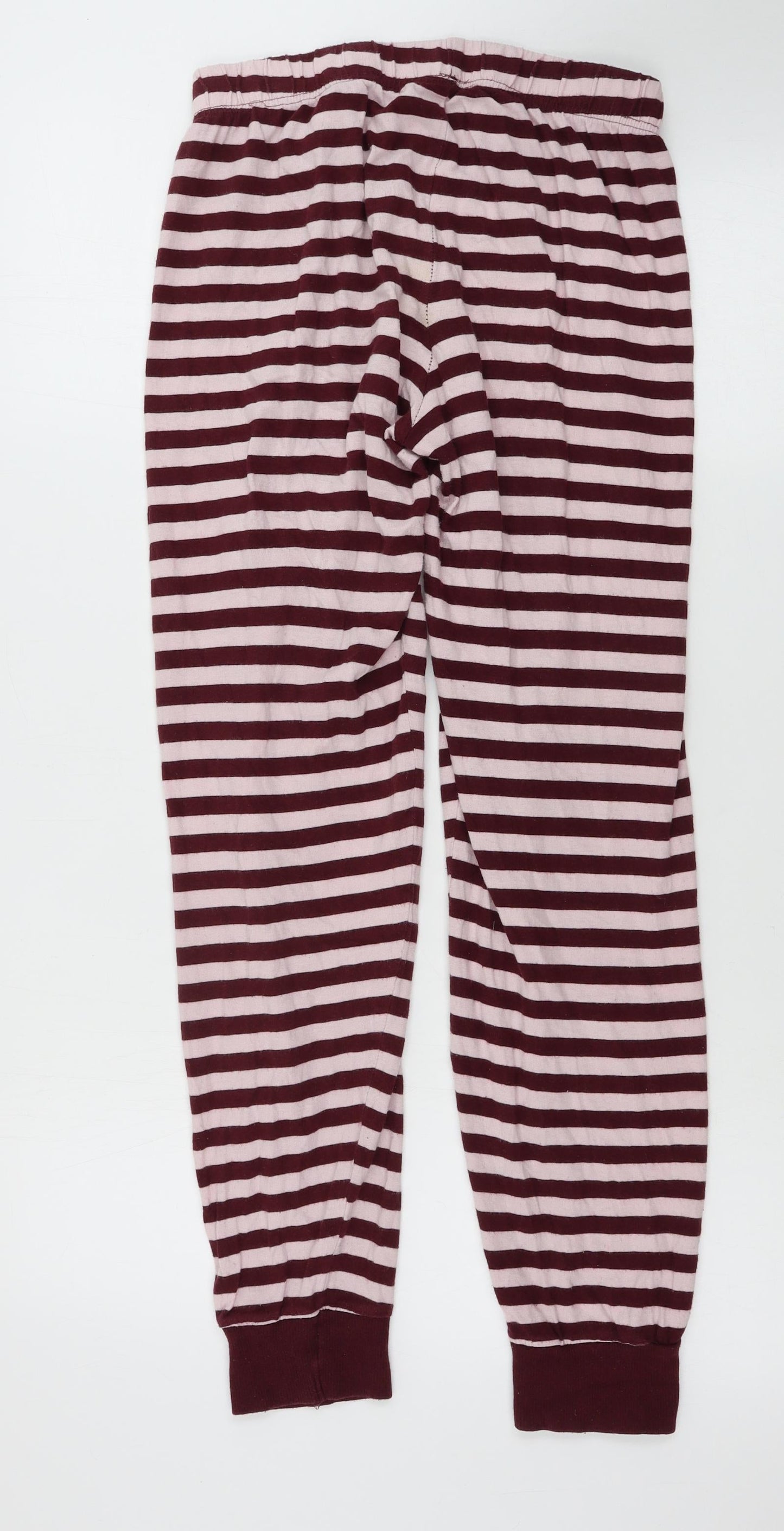 love to lounge    Womens Brown Striped  Sweatpants Trousers Size XS L24 in