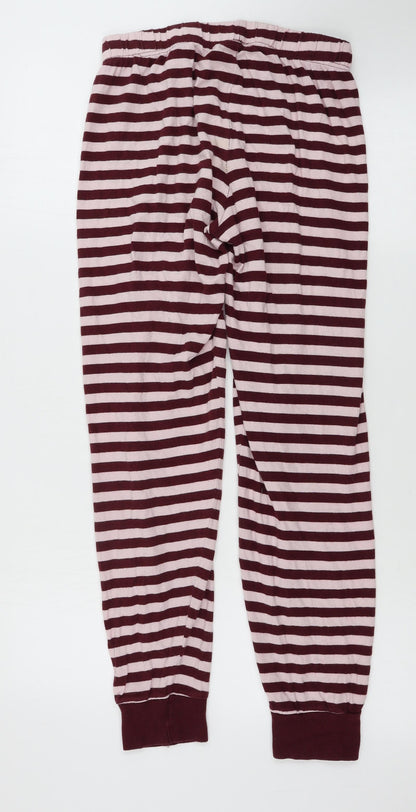 love to lounge    Womens Brown Striped  Sweatpants Trousers Size XS L24 in