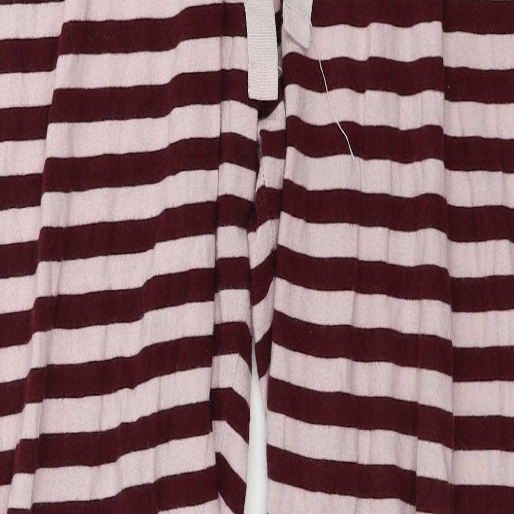 love to lounge    Womens Brown Striped  Sweatpants Trousers Size XS L24 in