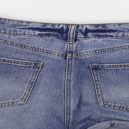 Matalan  Womens Blue   Cut-Off Shorts Size 10