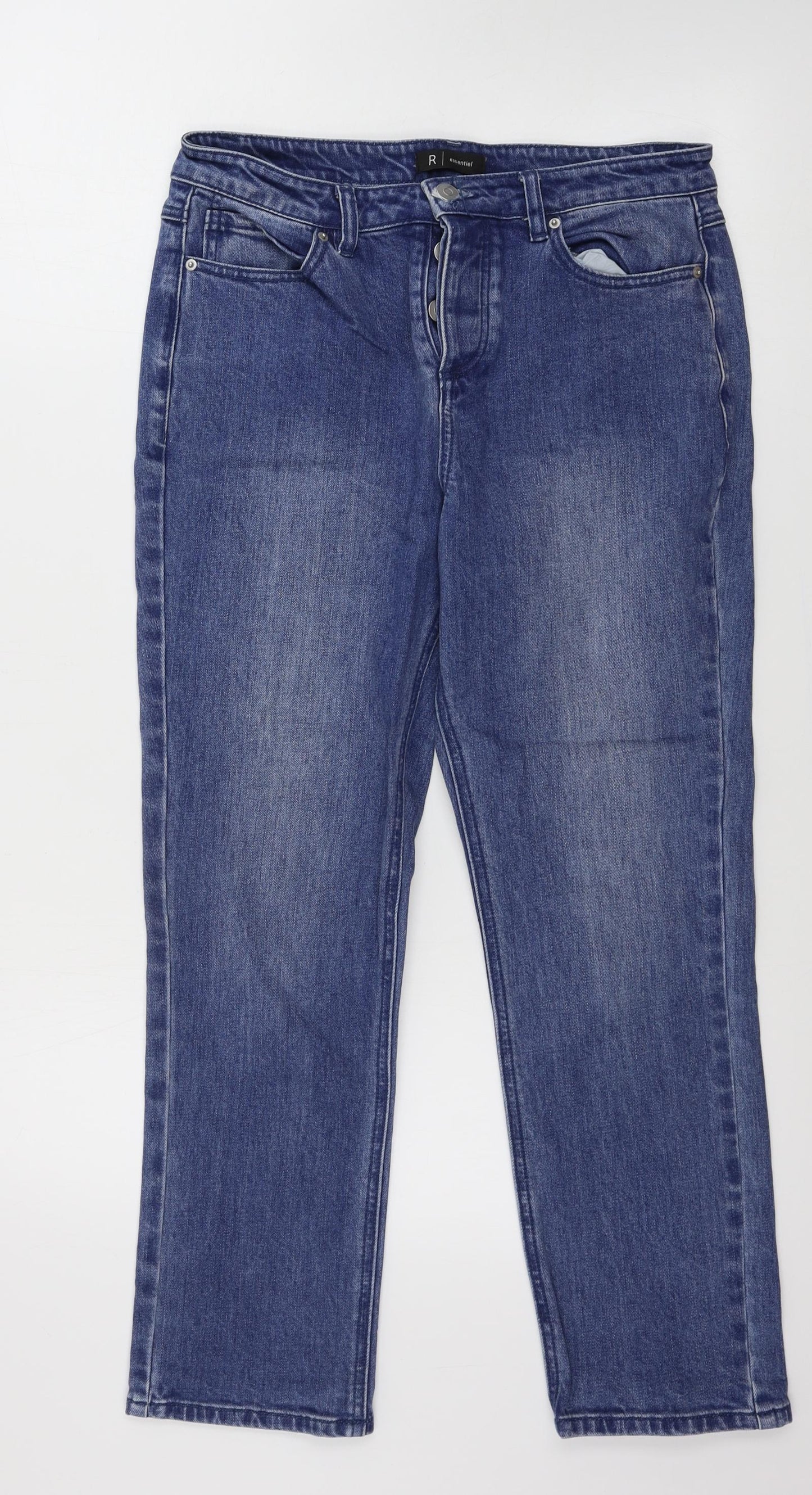 r design Womens Blue   Skinny Jeans Size 10 L25 in