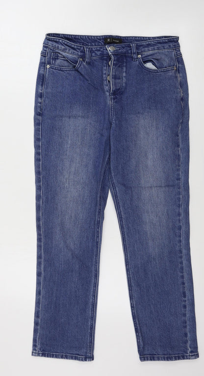 r design Womens Blue   Skinny Jeans Size 10 L25 in