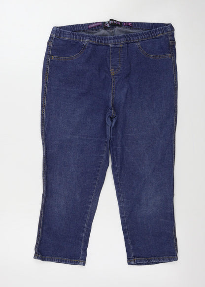 made with love  Womens Blue   Jegging Jeans Size 14