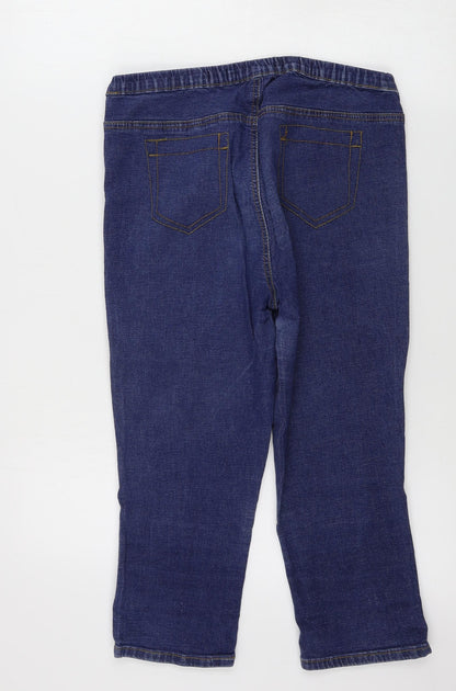 made with love  Womens Blue   Jegging Jeans Size 14