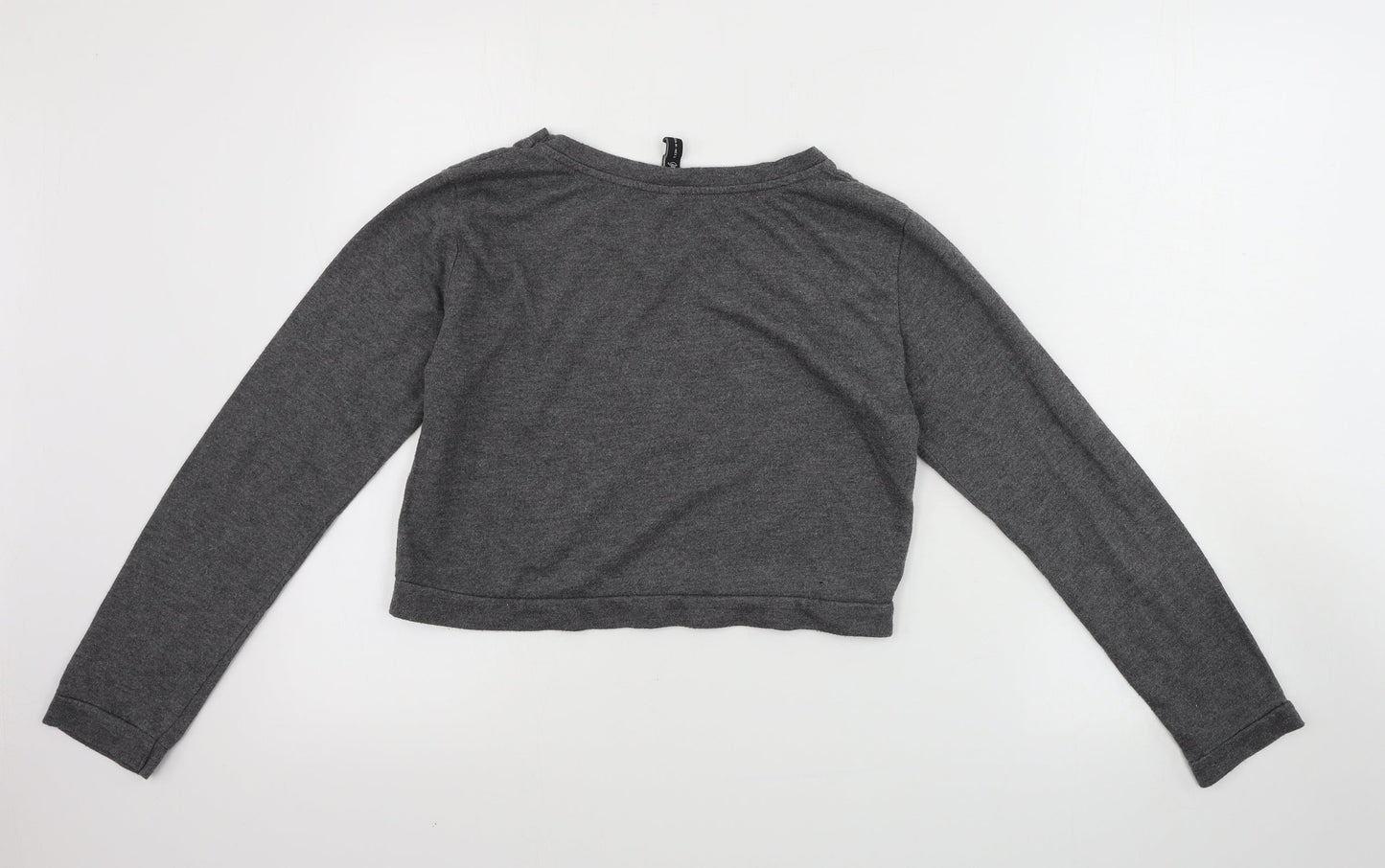 Womens UK Size M Stradivarius Grey Pullover Jumper