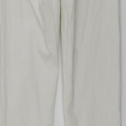 Bershka  Womens White   Skinny Jeans Size 26 in L26 in