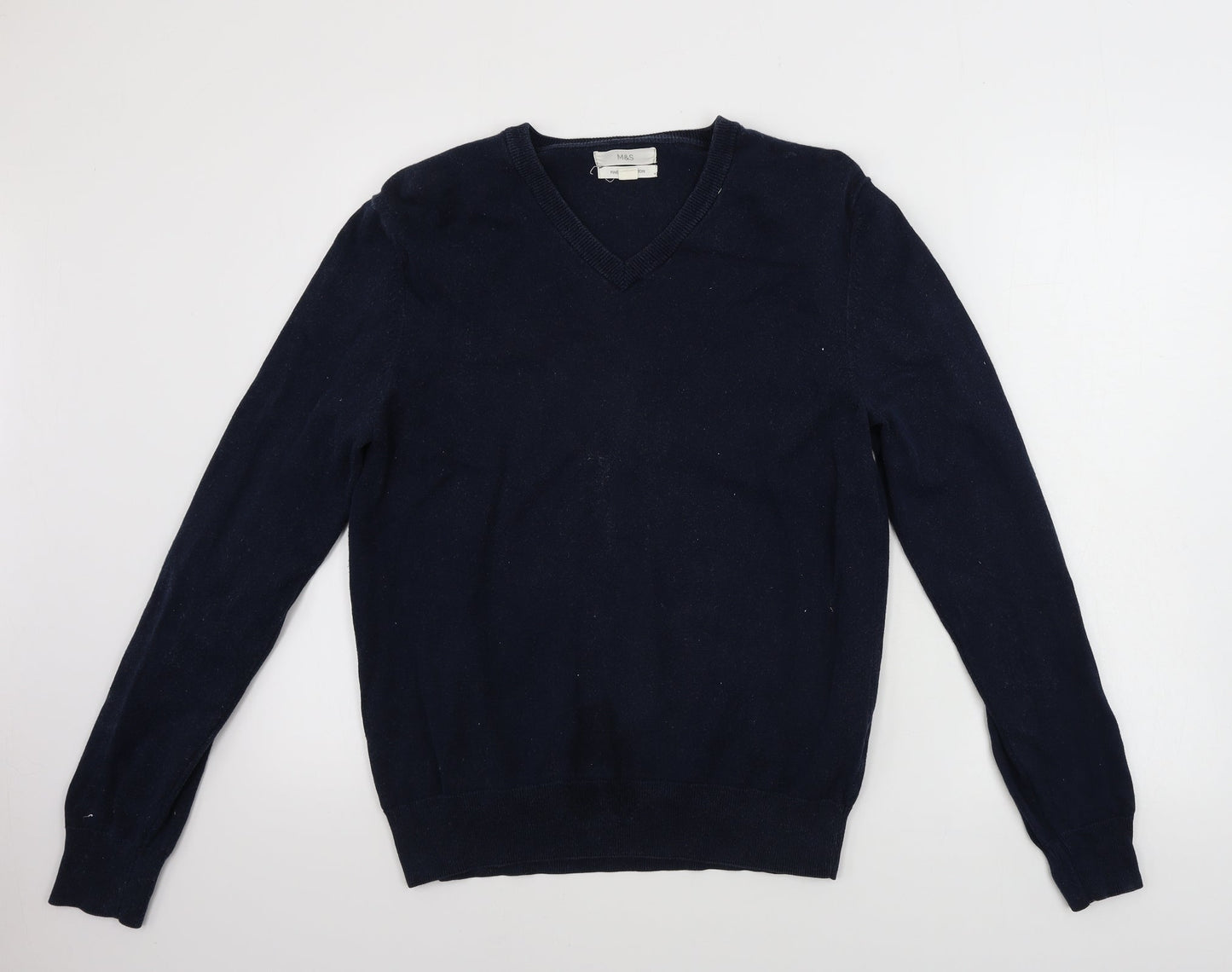 Marks and Spencer  Mens Blue   Pullover Jumper Size M