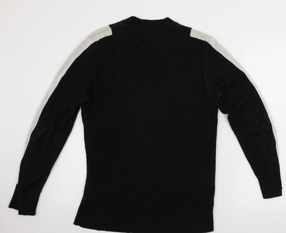 Womens UK Size M H&M Black Pullover Jumper