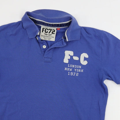 SEVENTY TWO  Mens Blue    Polo Size S