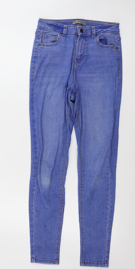 denim co  Womens Blue   Skinny Jeans Size 10 L26 in