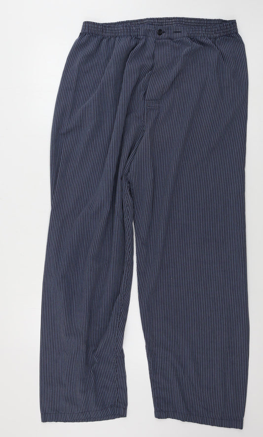 Debenhams  Mens Grey Striped  Trousers  Size L L28 in
