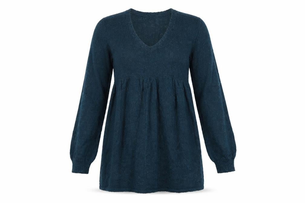 Womens UK Size 10 Topshop Green Pullover Jumper