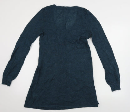 Womens UK Size 10 Topshop Green Pullover Jumper