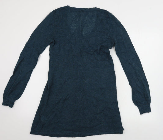 Womens UK Size 10 Topshop Green Pullover Jumper