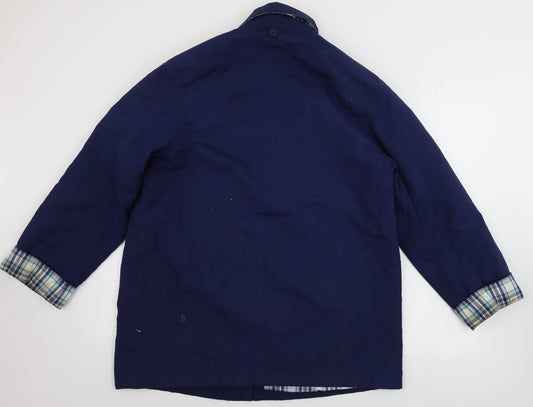 Classics Womens Blue   Jacket Coat Size 16