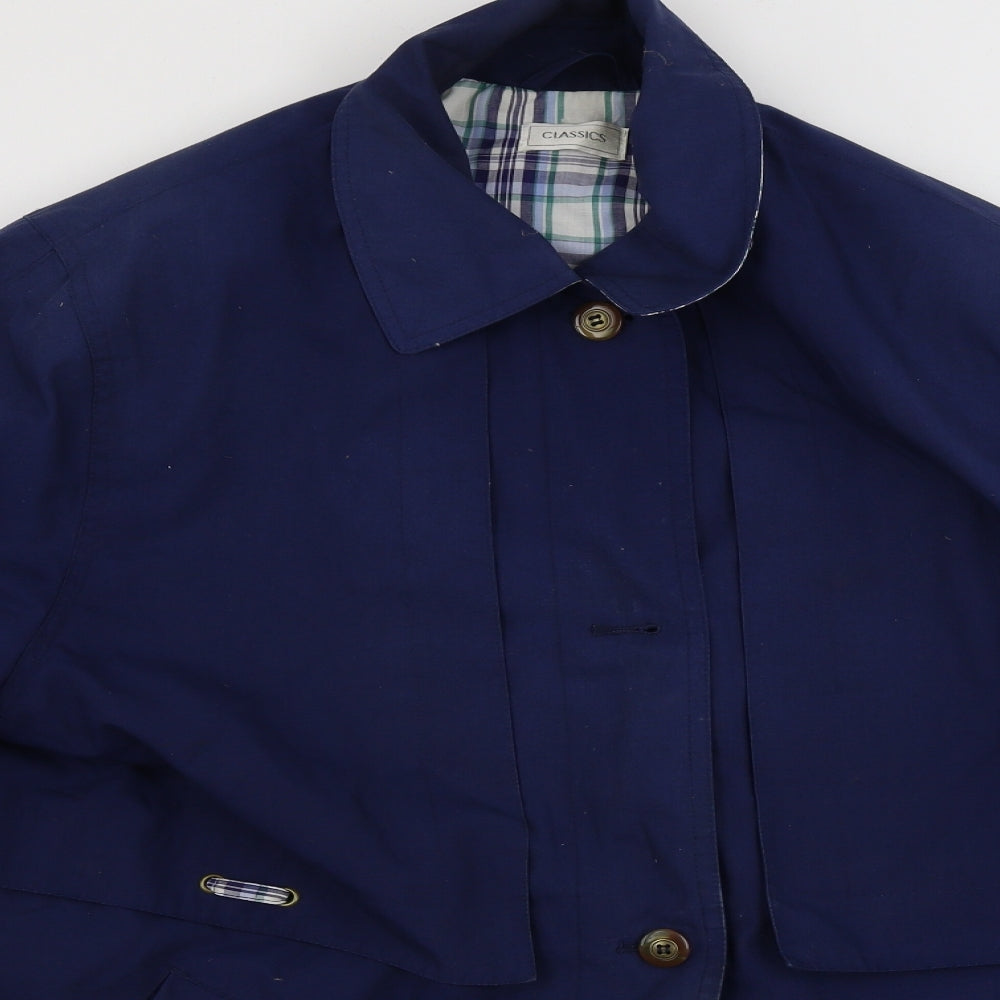 Womens UK Size 16 Classics Blue Jacket