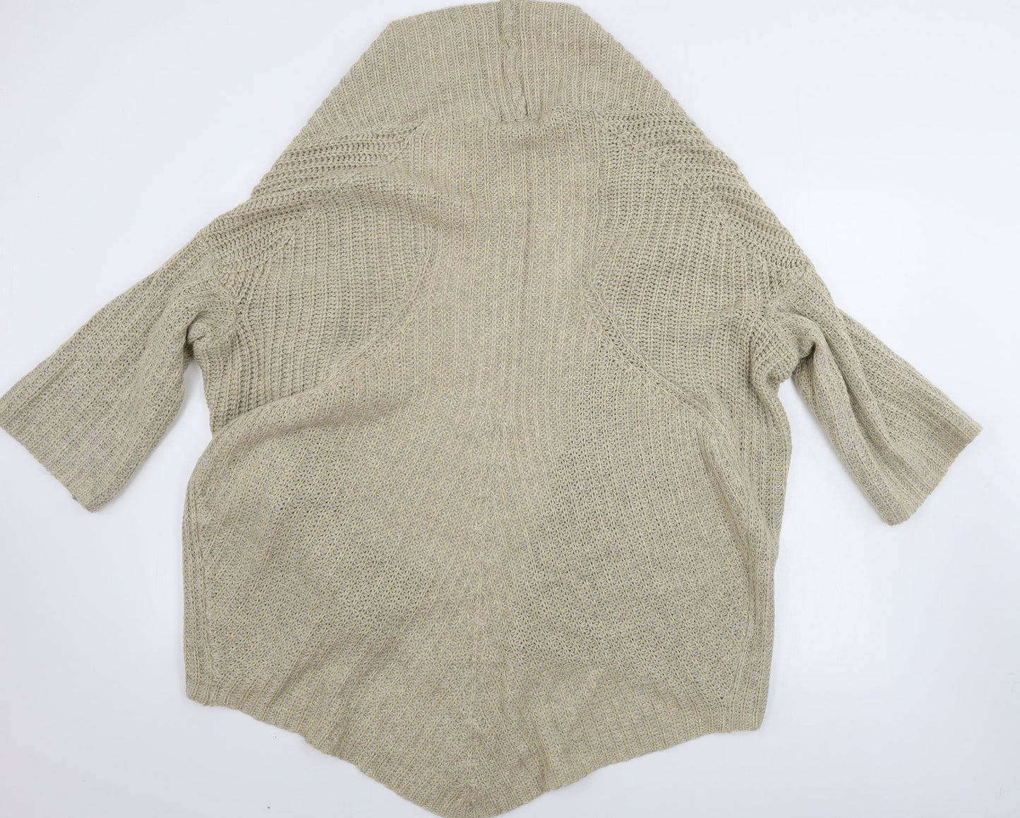Womens UK Size L Saint Tropez Beige Cardigan Jumper