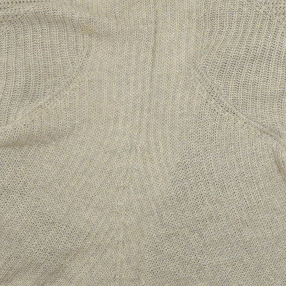 Womens UK Size L Saint Tropez Beige Cardigan Jumper