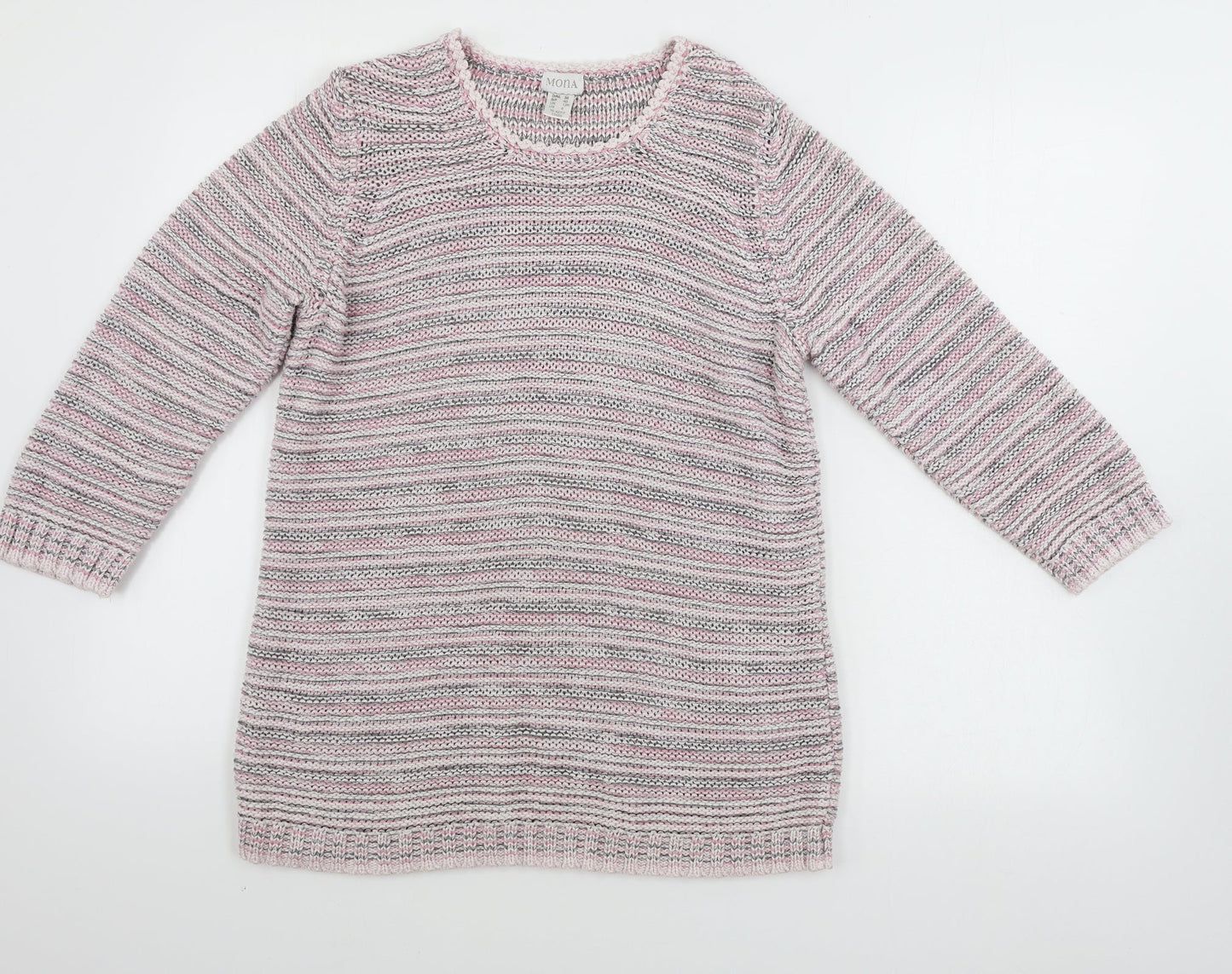 Womens UK Size 12 mona White Pullover Jumper