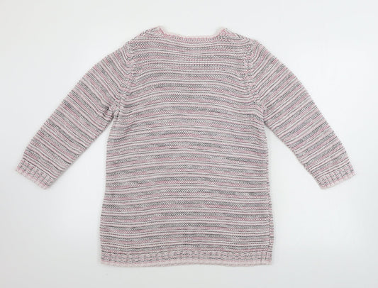 Womens UK Size 12 mona White Pullover Jumper