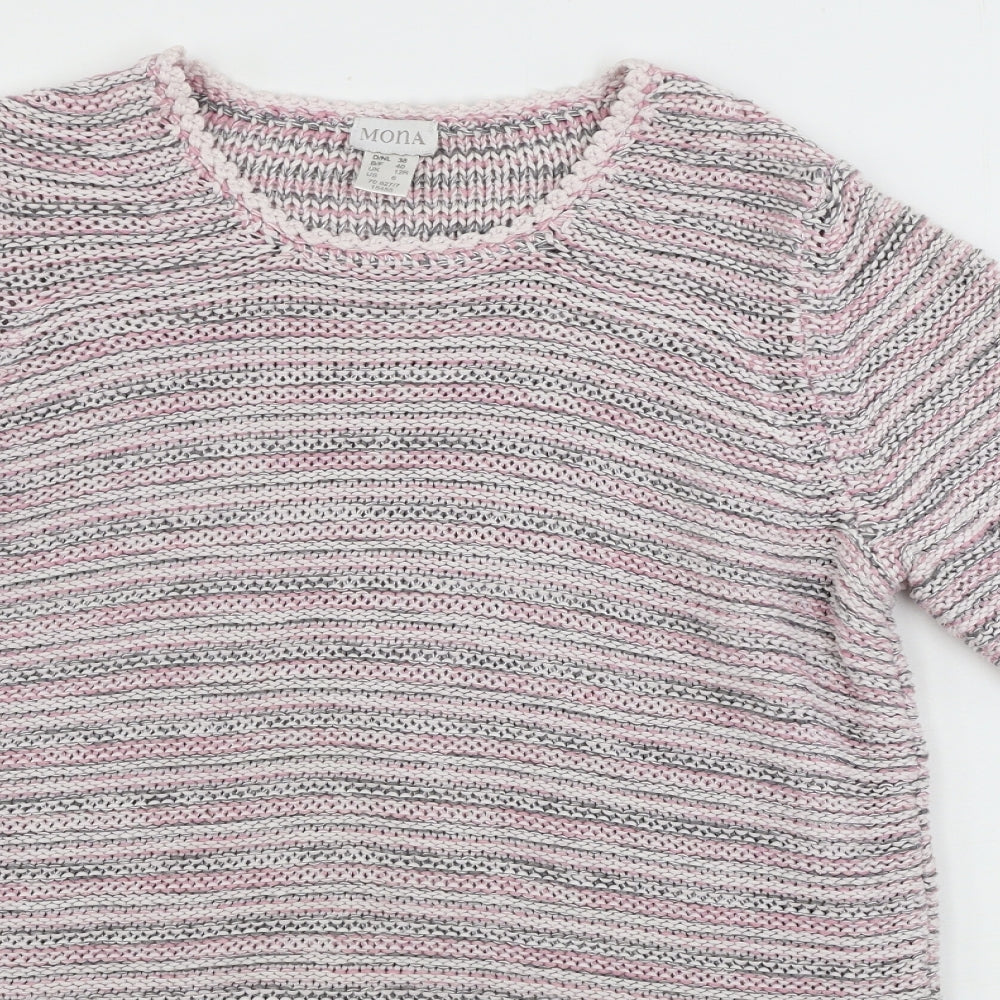 Womens UK Size 12 mona White Pullover Jumper