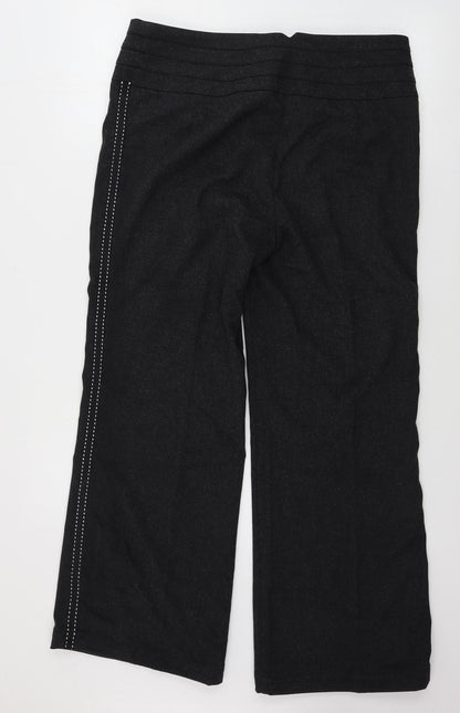 Womens UK Size 14 Marks and Spencer Regular Fit  Grey Trousers