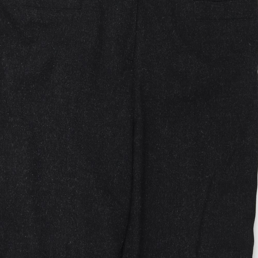Womens UK Size 14 Marks and Spencer Regular Fit  Grey Trousers