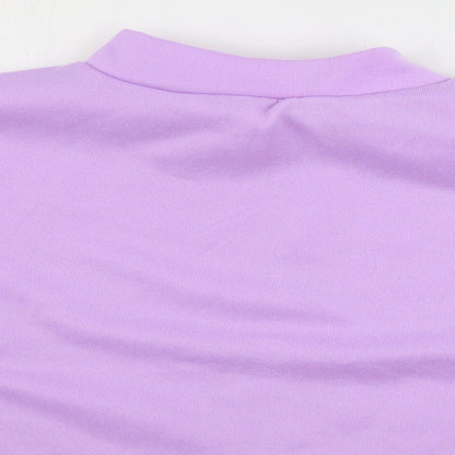 Womens UK Size M Preworn Purple Pullover Jumper