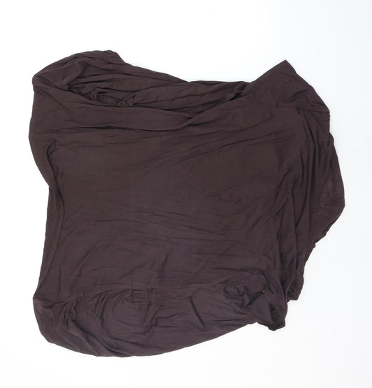 Womens UK Size 14 Papaya Brown Pullover Jumper