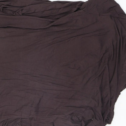 Womens UK Size 14 Papaya Brown Pullover Jumper