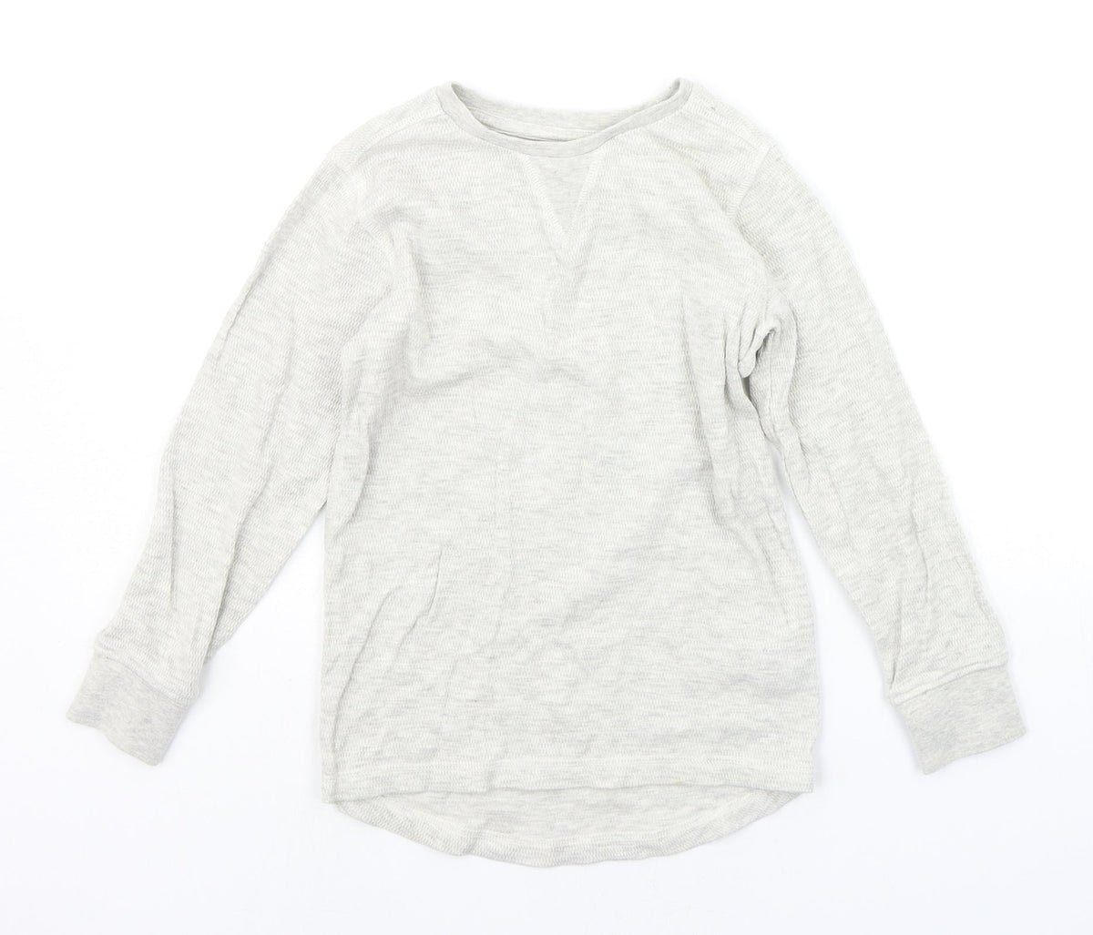 Additional front view of Next boys’ grey jumper, size 6, years
