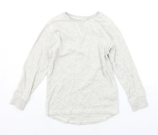 NEXT Boys Grey   Pullover Jumper Size 6 Years