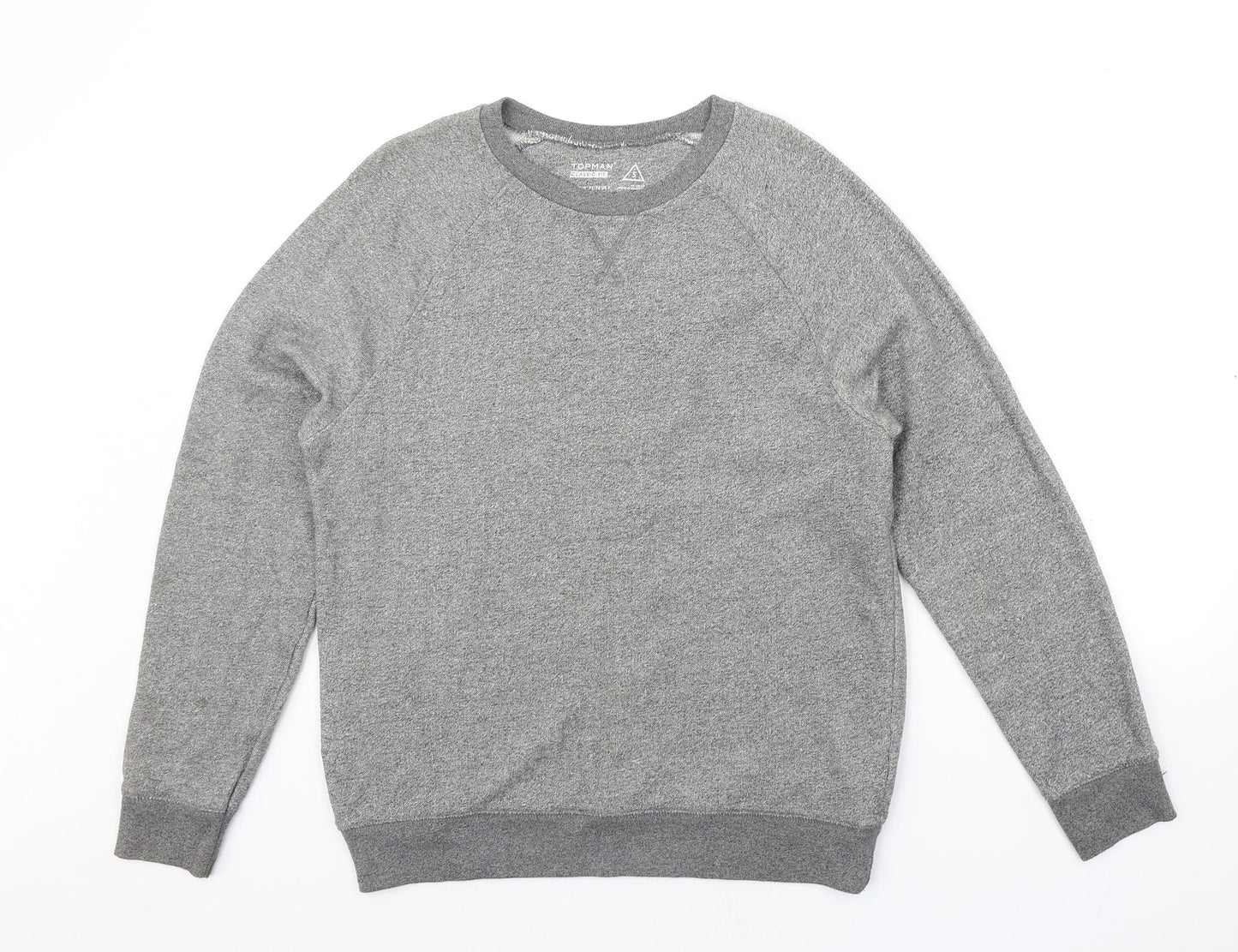 Topman Mens Grey   Pullover Jumper Size S