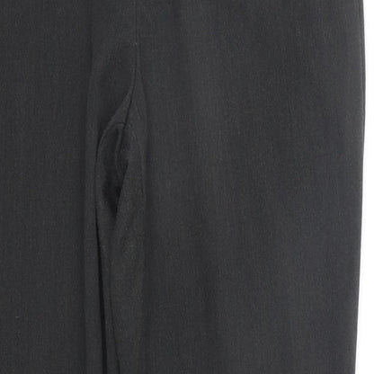 Womens UK Size 12 Marks and Spencer Regular Fit  Grey Trousers