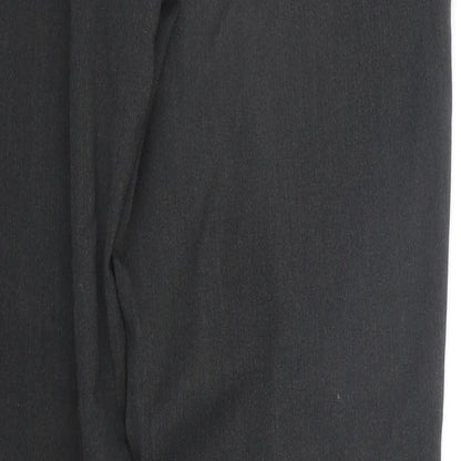 Womens UK Size 12 Marks and Spencer Regular Fit  Grey Trousers