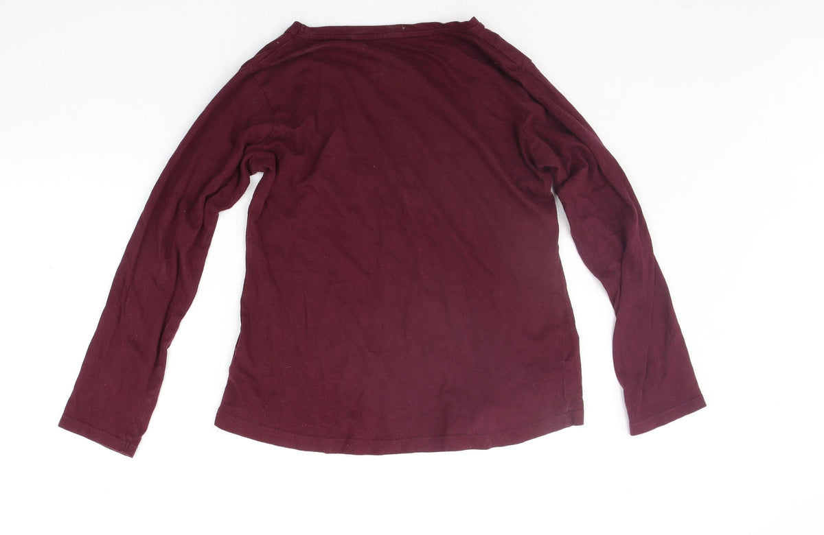 Back view of Primark women’s white solid top pyjama top, size XS