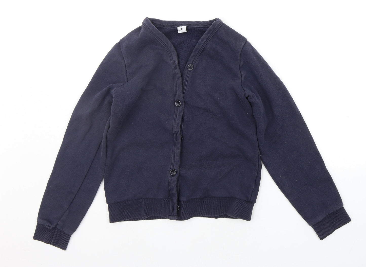 TU Girls Blue   Cardigan Jumper Size 11 Years