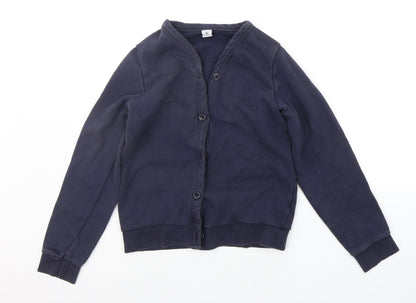 TU Girls Blue   Cardigan Jumper Size 11 Years
