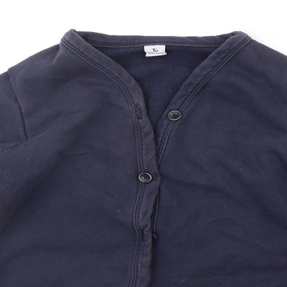 TU Girls Blue   Cardigan Jumper Size 11 Years