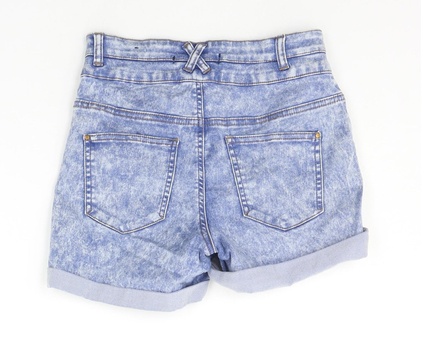 Select Womens Blue   Chino Shorts Size 10