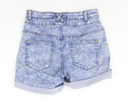 Select Womens Blue   Chino Shorts Size 10