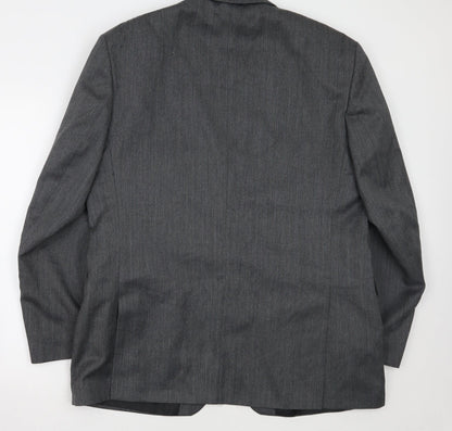Mens UK Size 44 Hawksmoor Regular Grey Suit Jacket