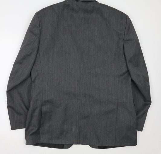 Mens UK Size 44 Hawksmoor Regular Grey Suit Jacket