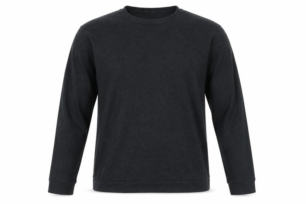 Front view of MVP men’s grey jumper, size L