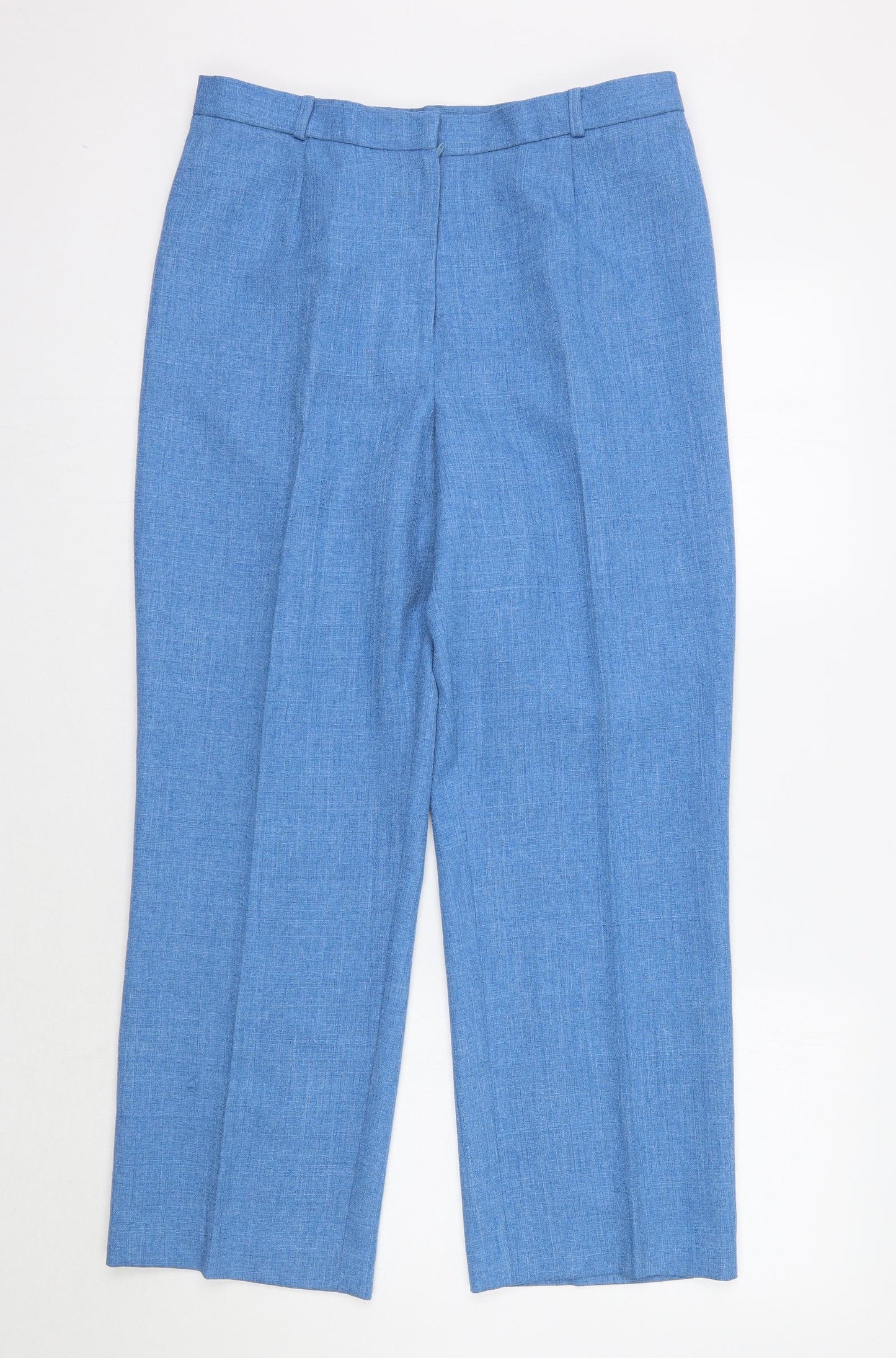 Womens UK Size 32 Classics Regular Fit  Blue Trousers