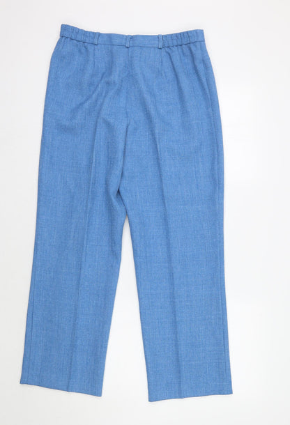 Womens UK Size 32 Classics Regular Fit  Blue Trousers