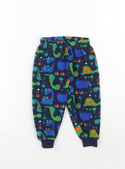 Early days Boys Blue Animal Print   Pyjama Pants Size 6-9 Months